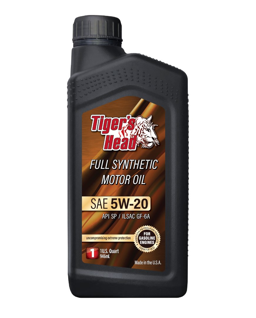 Tiger's Head Full Synthetic SAE 5W-20 SP GF-6A Motor Oil